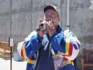 tony with video camera and a cigarette