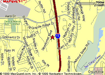 The red star is Fry's Electronics!